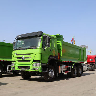 Capacidad de carga de 21-30 t Sinotruk Chasis Tiper Truck para el transporte de carga pesada