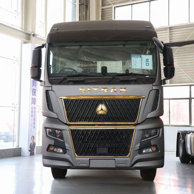 6 meses Servicio postventa Tractor de GNC de 480 CV con asiento de suspensión aérea 1000L Tanque de combustible