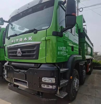 Venta de camiones de descarga con chasis de dirección hidráulica Sinotruk con norma de emisiones Euro 5