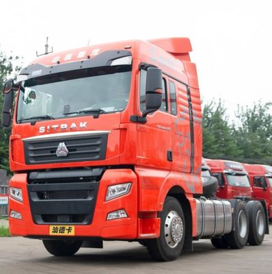 Sinotruck 480HP Semirremolque con asiento de suspensión aerodinámica y 8.800 kg de peso bruto del paquete