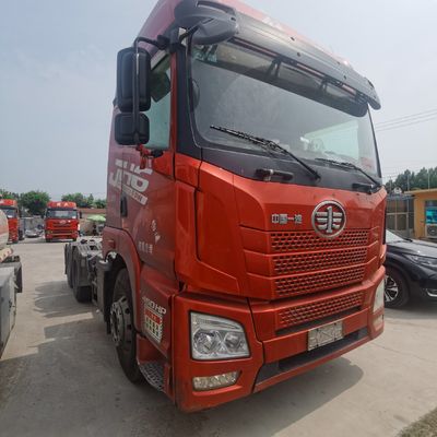 Sistema de frenado electromagnético 460 CV FAW Jh6 Euro 5 Tractor manual de doble tracción de 12 velocidades