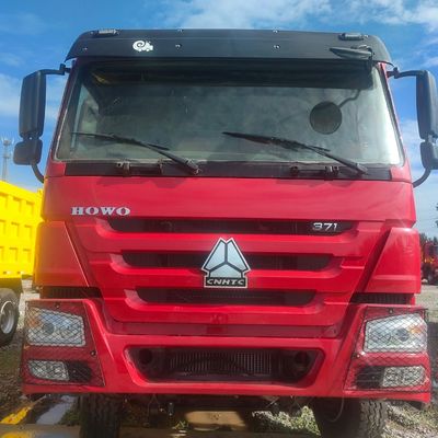 Chasis Sinotruk 371HP Dirección hidráulica camión de descarga industrial para la certificación DOT