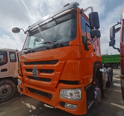Camión tractor diesel para remolque de semirremolque con tanque de combustible de 600L y asiento de suspensión aérea