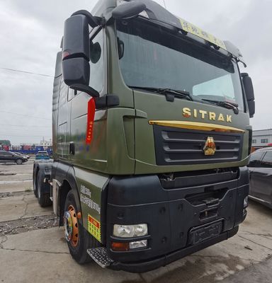 Silla de conductor con suspensión aérea Potente motor de 480 CV y configuración de camión sinóptico 6X4