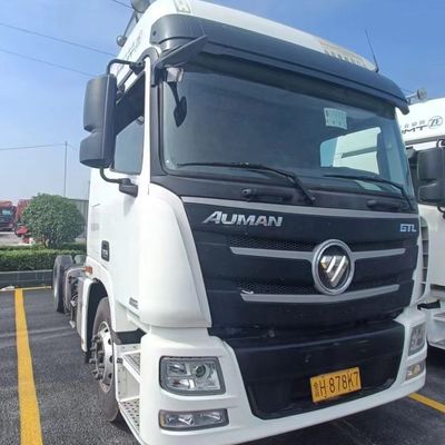 Camión de transporte de carga pesada con dirección hidráulica conveniente para remolcar semirremolque