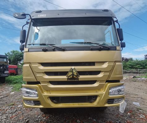 Capacidad del tanque de combustible de 400L HOWO camión tractor para remolque de semirremolque motor diesel&gt; 8L