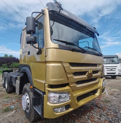 Restituciones de devoluciones Caja de carga de acero al carbono gasolina HOWO camión tractor con tanque de combustible de 1000L