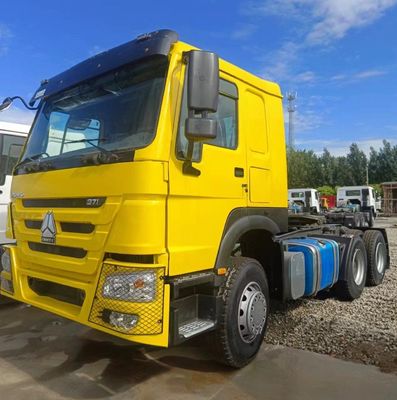 6 meses Servicio postventa Utilizado HOWO 371HP Tractor Camión pesado para transporte