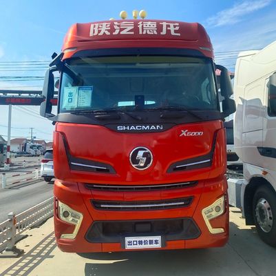 Camión pesado diesel Delong X6000 1000L Tanque de combustible remolque semirremolque con 5 asientos