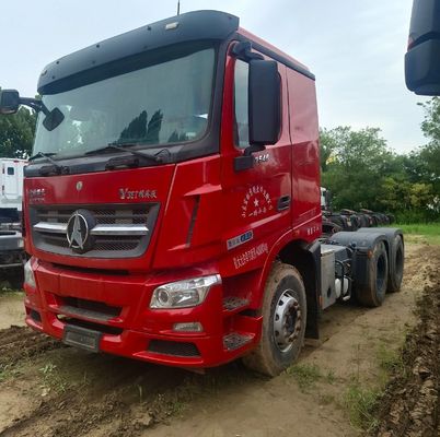30 días de devolución de camión pesado usado Beiben camión de transporte pesado con chasis Sinotruk