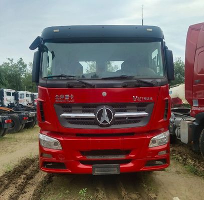 Tipo de elevación delantera Tipo de descarga Cabeza de tractor Beiben de trabajo pesado con sistema de dirección asistida