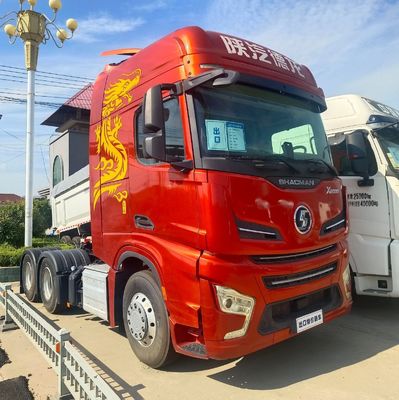 Tanque de combustible de 400L Shaanxi Automóvil Delong X6000 camión de tracción diesel con características de remolque