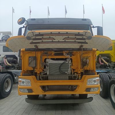 Solicitud personalizada HOWO 371HP 6X4 Tractor camión de transporte usado para diseño de neumáticos sin tubos