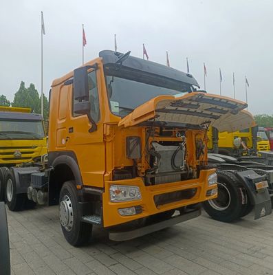 Tractor diésel HOWO 371HP personalizado para transporte de carga pesada 31-40t Capacidad de carga