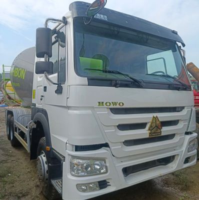 12m3 HOWO Camión profesional de mezcla de hormigón con transmisión manual y motor de 380 CV