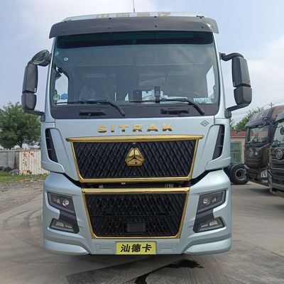 Ventas de camiones de transporte de mercancías con tractor a gas Shandeka 630HP 6X4