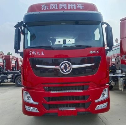 El tractor a gas de Dongfeng Tianlong 6X4 es la solución definitiva para el transporte de GNL