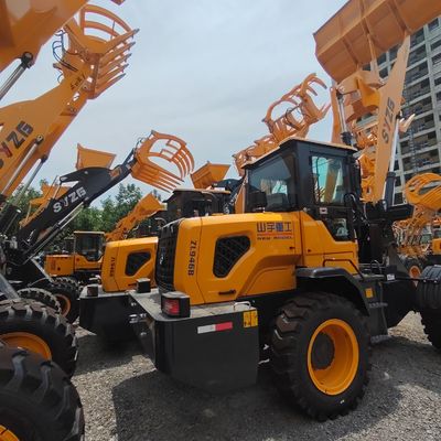 Carga de material precisa con cargador compacto portátil amarillo y motor Euro 5 495 veces