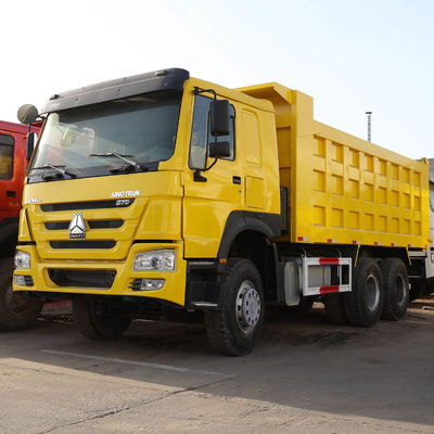 Camión pesado nacional HOWO 6X4 Camión de descarga usado con batería de sistema eléctrico 2X12V/165ah