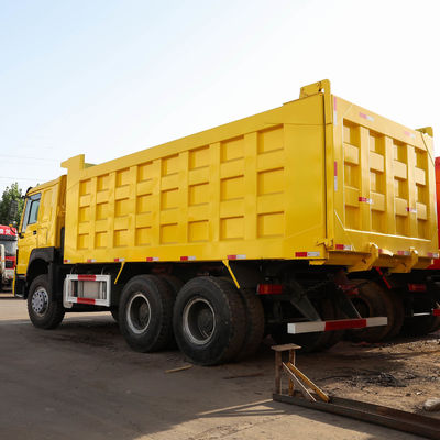 Capacidad de carga de 21-30 t Sinotruk Chasis Tiper Truck para el transporte de carga pesada