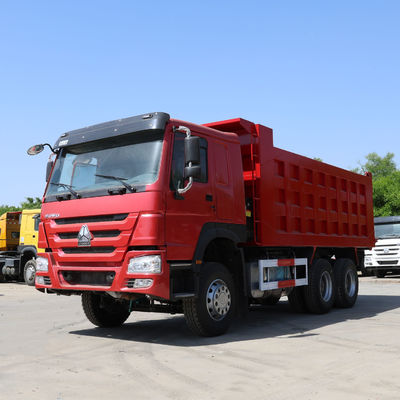 Capacidad de carga de 21-30 t Sinotruk Chasis Tiper Truck para el transporte de carga pesada