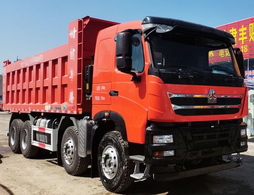 Caja de carga de acero al carbono Diesel Dirección hidráulica Sinotruck HOWO 6X4 Camión de descarga usado