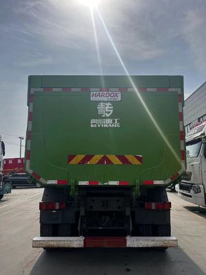 Camión de descarga usado de 440 caballos de fuerza 8X4 con capacidad de carga de 7,2 metros y cabina de aire acondicionado