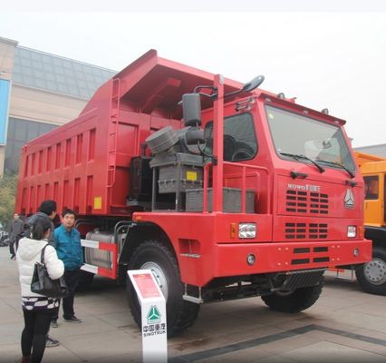 6X4 10 ruedas Weichai 371HP 430HP N Tx Sitrak Usado 70 90 130ton HOWO Hidráulico de inclinación de la mina de la mina de la mina de la mina de la mina de la mina