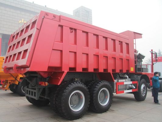 6X4 10 ruedas Weichai 371HP 430HP N Tx Sitrak Usado 70 90 130ton HOWO Hidráulico de inclinación de la mina de la mina de la mina de la mina de la mina de la mina