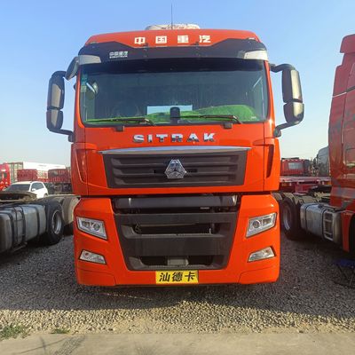 Potente Sinotruck Sitrak G7 CNG 6X4 camión tractor 480HP con capacidad del motor &gt; 8L