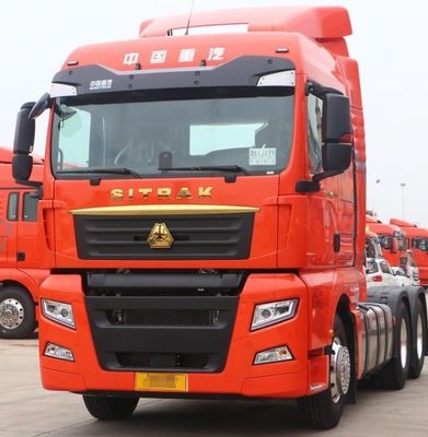 Tipo de transmisión manual Tractor de gas en Nigeria Sinotruk Shandeka 6X4 Usado Sitrak GNC
