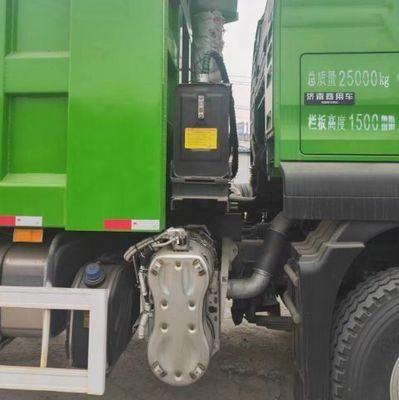 Dirección hidráulica con asistencia eléctrica Color personalizado 6X4 Chasis Sinotruk Camión de descarga