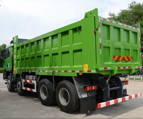 Sistema eléctrico Sta Sinotruk 6X4 camión de descarga con dirección hidráulica y alta potencia