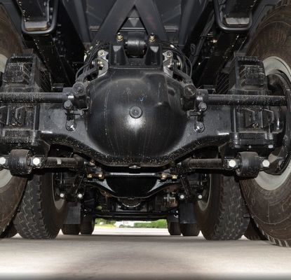 Sistema eléctrico Sta Sinotruk 6X4 camión de descarga con dirección hidráulica y alta potencia