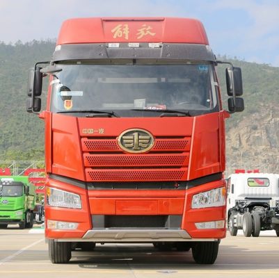 Camión tractor de carga pesada de 31-40 t con suspensión neumática y motor de 420 CV