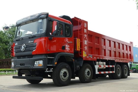 Camión de descarga de chasis Sinotruk usado con opción de color personalizada y dirección hidráulica