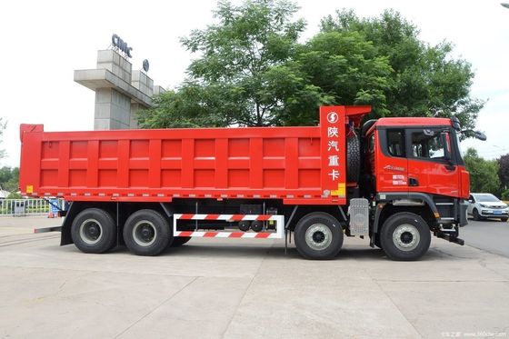 Camión de descarga de chasis Sinotruk usado con opción de color personalizada y dirección hidráulica