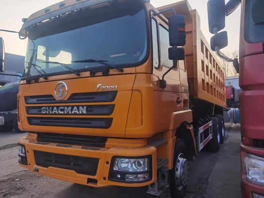 Sistema de dirección de asistencia eléctrica Shacman Venta de camión de descarga con capacidad de motor de 4-6L