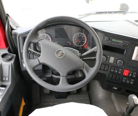 Shacman F3000 8X4 375HP camión de descarga usado con 4-6L de capacidad del motor estilo de elevación frontal