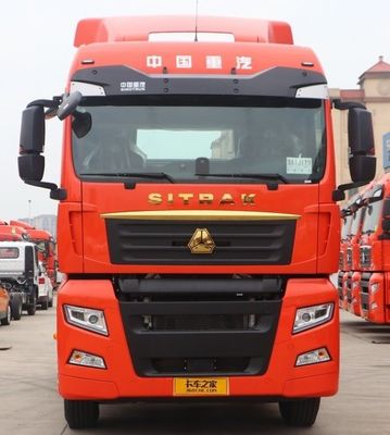 Potente tractor de 6×4 GNC con suspensión neumática y transmisión manual