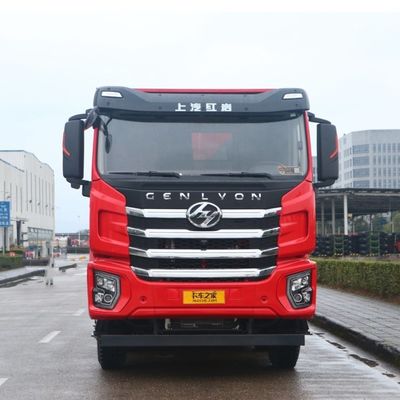 Personalización de neumáticos Saic Hongyan Jiehu H6 6X4 Camión tractor para construcción pesada