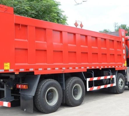 Camión de carga pesado robusto Delongx3000 con asiento de suspensión aerodinámica y rueda motriz 6 × 4