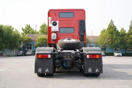 Transmisión manual y tanque de combustible de 400L Tractor de carga pesada de 420 CV con remolque