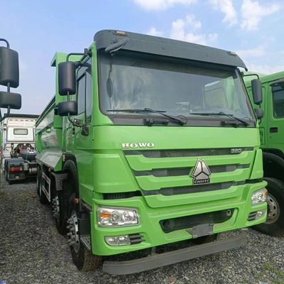 Transmisión manual 6×4 Usado HOWO Chasis Sinotruk Camión de descarga con operación flexible