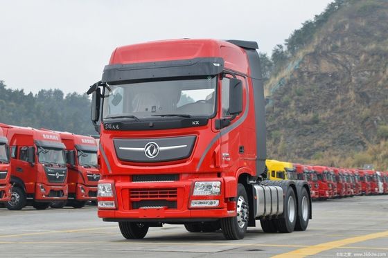 Capacidad de carga de 31-40 t. Consulte nuestro tractor de 420 CV con suspensión aérea.