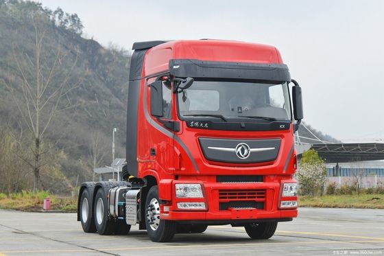 Capacidad de carga de 31-40 t. Consulte nuestro tractor de 420 CV con suspensión aérea.