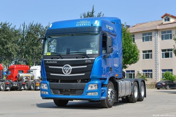 Camión tractor de carga pesada personalizado de 420 CV con remolque y ≤5 asientos