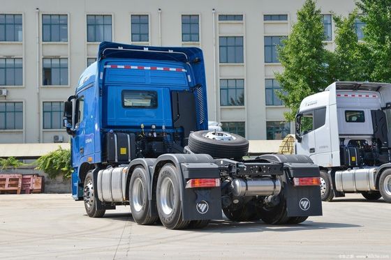 Camión tractor de carga pesada personalizado de 420 CV con remolque y ≤5 asientos