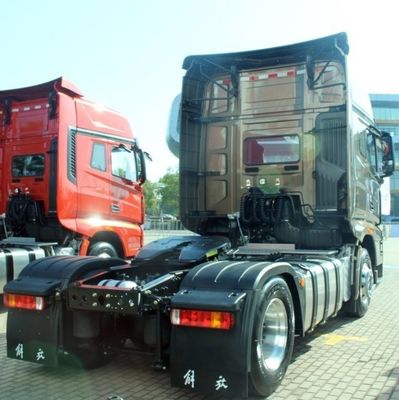 EE.UU. Sino Sinotruk HOWO 6X4 Tractores pesados camiones con caja de carga de acero al carbono