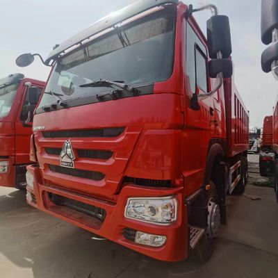 Dirección hidráulica Diesel HOWO371 camión de descarga para el rendimiento de trabajo pesado